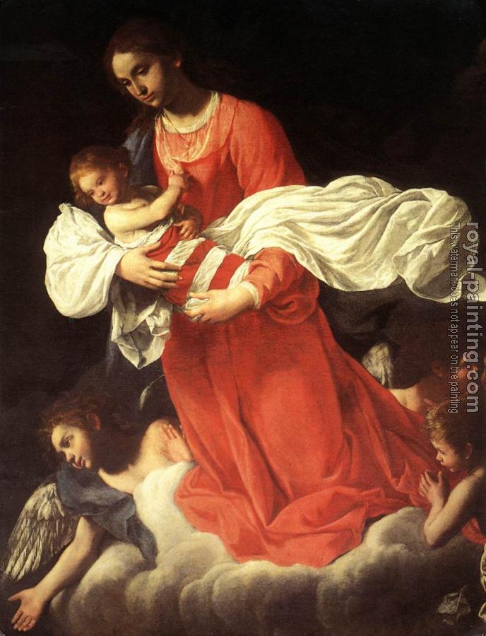Giovanni Baglione : The Virgin and the Child with Angels
